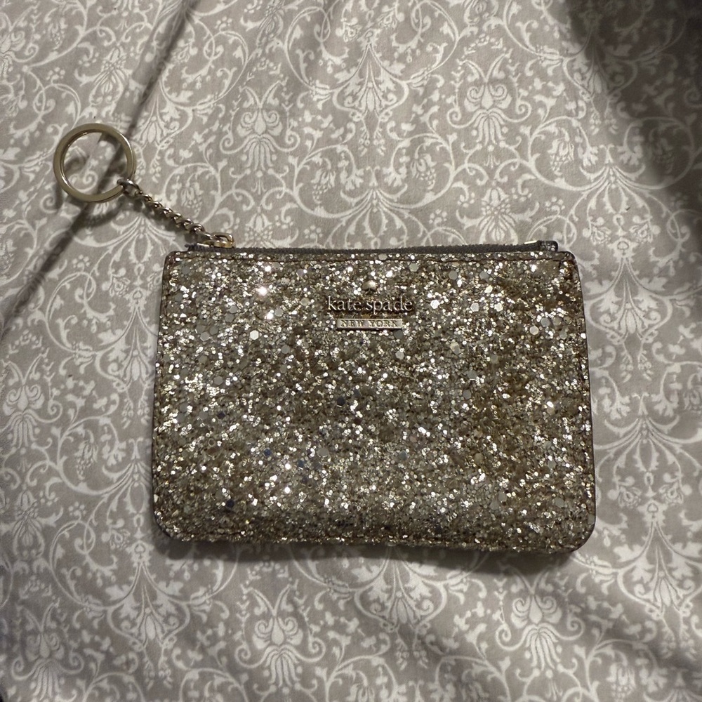 Kate Spade Shimmering Gold Pouch